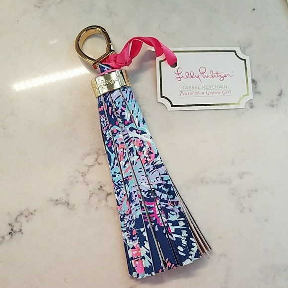 Lilly Pulitzer Accessories - Lilly Pulitzer keychain/bag charm in Gypsea Girl